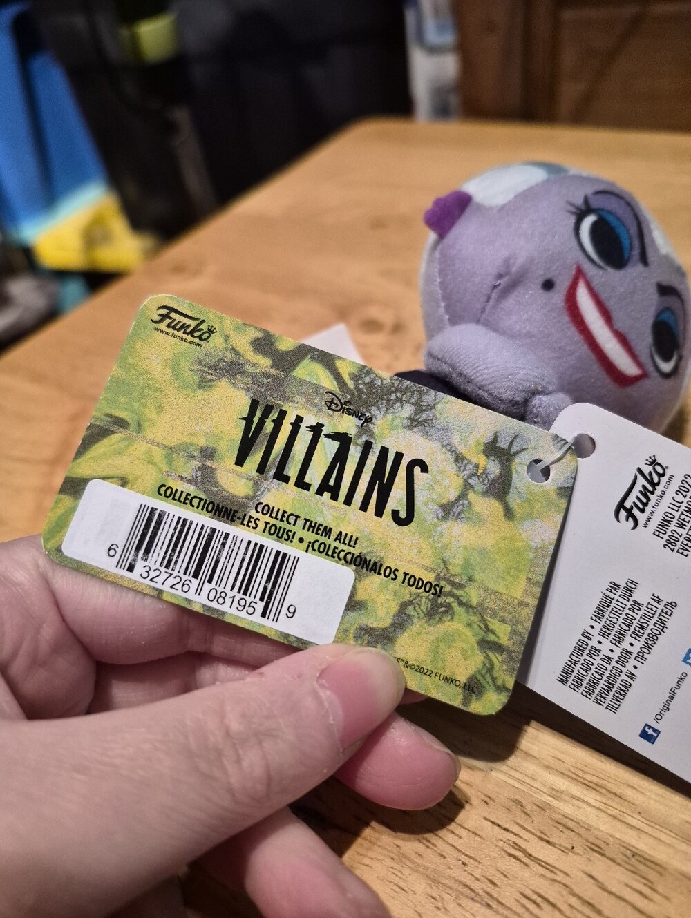 Funko Plush Villains- Ursula 4" New With Tags - Picture 7 of 8